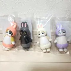 mofusand うさにゃんフィギュア ② 4種セット