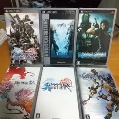 ファイナルファンタジー シリーズ 6本　psp まとめ売り