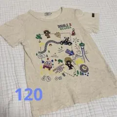 Tシャツ 120 アメリカ横断　ツアーシリーズ　DOUBLE.B ミキハウス