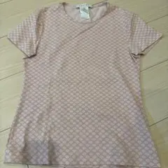CELINE マカダム柄 Tシャツ ピンク Sサイズのサムネイル