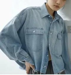 ウィムガゼット　デニムオーバーシャツ　Gジャン Whim Gazette(ウィム ガゼット)の【15th Anniversary】デニム