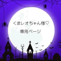 くまレオちゃん様専用ページ