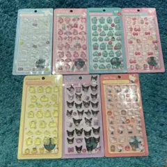 ボンボンドロップシール★サンリオ★ぷくぷくシール★3Dシール★7枚セット　5