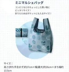 MENARD メナード ミニマルシェバッグ エコバッグ 折りたたみ ミニバッグのサムネイル