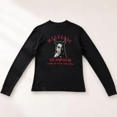 ヒステリックグラマー ヒスデビル 刺繍 長袖Tシャツ カットソーのサムネイル