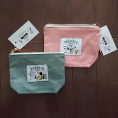 新品 スヌーピー ポーチ セット