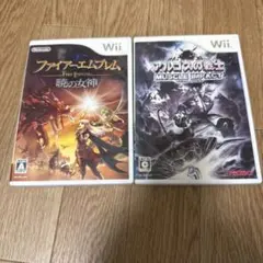 ファイアーエムブレム 暁の女神 アルゴスの戦士 Wii ソフト 2本セット