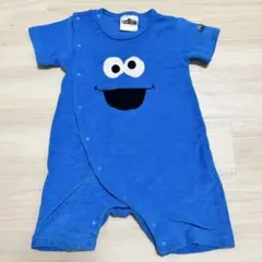 クッキーモンスター　ロンパース　カバーオール　80サイズ　バースデイ　セサミ