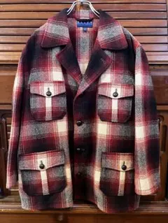 美品　Ralph Lauren オンブレチェックwool jacket coatのサムネイル