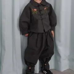 softcheese チャイナジャケット バルーンパンツ セットアップ