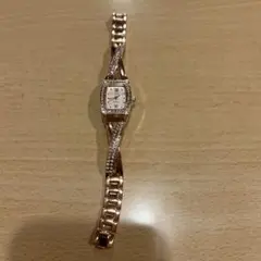 ローズゴールド ダイヤモンド装飾 腕時計
