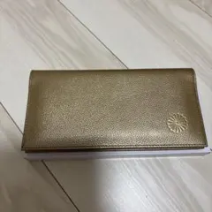 皇居 菊紋刻印 長財布【ゴールド】