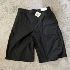 【新品未使用】UNIQLO F.RISSO ワイドショーツ ブラック Lサイズのサムネイル