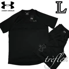 アンダーアーマー 新品 未使用 Tシャツ ハーフパンツ 上下セット ブラック