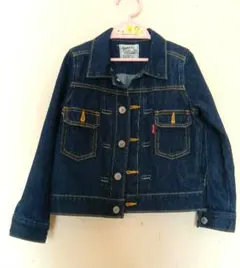 美品　デニムジャケット Gジャン120cm