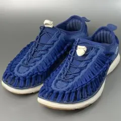 26cm【極美品】KEEN キーン UNEEK　ブルー スリッポン サンダル