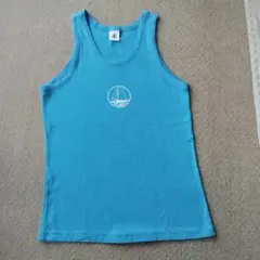 プチバトー　ブルー　タンクトップ　ヨット　12a
