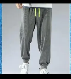 メンズ冷感ジョガーパンツ グレージャージ下 スウェット ジョギングウェア