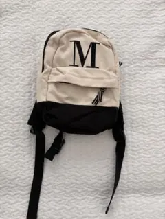 Mud Pie イニシャル キャンバス キッズリュック Mのサムネイル