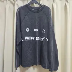 ZARA　 T シャッ　グレー　100%綿