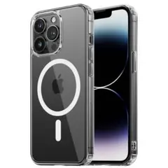 iPhone14 pro ケース MagSafe対応 クリア マグネット搭載