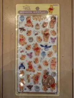 正規品　くまのプーさん　ボンボンドロップシール