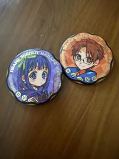 地縛少年花子くん　トレーディングジュエリー缶バッジ　赤根葵 蒼井茜