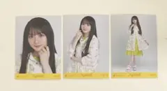 乃木坂46 生写真 川﨑桜 不道徳な夏 3種 コンプ