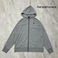 ノースフェイス ジップパーカー スウェットパーカー 刺繍ロゴ フード アウトドア