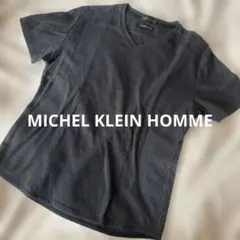MICHEL KLEIN HOMME 半袖Tシャツ ブラック サイズ51のサムネイル