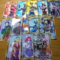 ゴジュウジャー　シールコレクション　セット　ウルフ　ガリュード　ブーケ　など