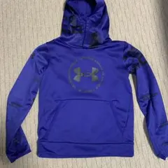 Under Armour 紫色 フード付きパーカー M