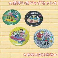クレヨンしんちゃん　ピンズ　ピンバッジ　缶バッジ　セット Anique】『映画クレヨンしんちゃん』30周年記念ピンズセットを