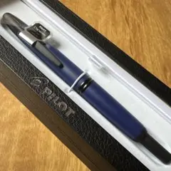 パイロット 海外版キャップレス万年筆マットブルー BLUE MATTE細字F