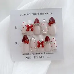 【現品】フレンチガーリー　スナ系　量産型　韓国　オタク　リボン　バレンタイン