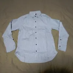 【新品】BEN DAVIS USA製 ストライプシャツ L ベンデイビス