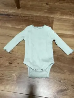 puppapupo ミントグリーン ロンパース