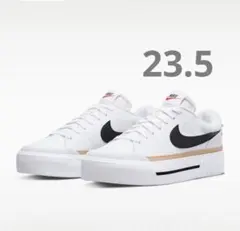 ナイキ コート レガシー リフト　ウィメンズシューズ　23.5 厚底