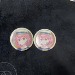 Vtuber キャラクター 缶バッジ 2個セット