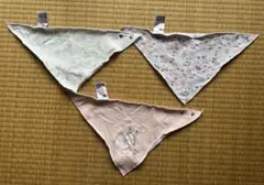 ベビー スタイ 3枚セット 女の子 コットン よだれかけ まとめ売り