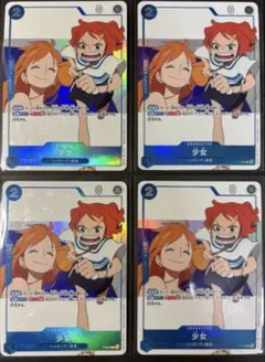 ワンピースマガジン 別冊 少女4枚 ワンピースカード