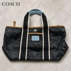 COACH コーチ ナイロントートバッグ オールド シグネチャー Y2K 00s 
