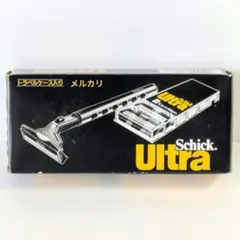 【未使用】Schick Ultra UT-510 剃刀2枚刃 替刃2個付きのサムネイル