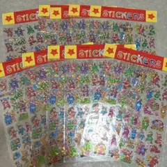 レトロ　レア　当時物　テレタビーズ　シール　ステッカー　10枚セットのサムネイル