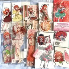 五等分の花嫁　中野五月　アクリルスタンド　まとめ売り　ネグリジェ　バレンタイン