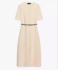 ZARA ベルト付きミディ丈ワンピース Sサイズ　未使用品