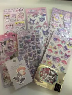 マイメロ&クロミ　シールセット