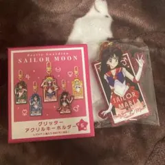 セーラームーン グリッターアクリルキーホルダー セーラーマーズ
