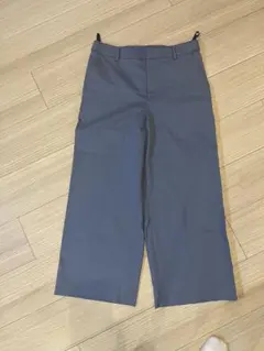 J.PRESS グレー ワイドパンツ