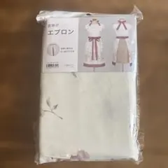 ニトリ　花柄首掛けエプロン フリーサイズのサムネイル